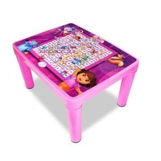 Generic Kids Special Multi Utility Junior Table with Snakes Ladder 1 PieceMaterial Plastic Size 51cms X 406cms X 75cms Colour Multiple Design Colours Will be Send as per Availability  - Image 3