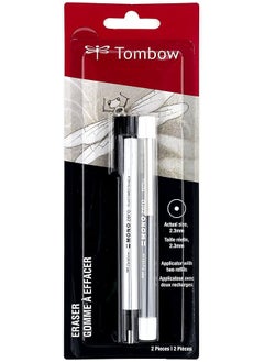 Tombow 57315 Mono Zero Eraser Value Pack Round 2.3 Mm. Precision Tip Eraser With Refills  - Image 1