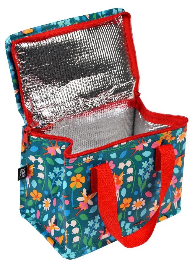 Rex London Fairies in the Garden Insulated Lunch Bag – Girls Lunch Bag with Magical Fairy Design – Lightweight, Durable, and Easy to Clean