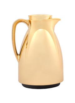 Valk Double Wall Glass Anti-Leakage Wide Mouth Vacuum Flask Gold 1 L 04-367  - Image 2