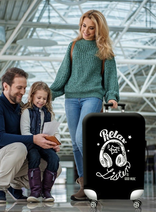 HomarKet Travel Luggage Cover Washable Suitcase Cover Suitcase Protector Anti-scratch Suitcase Cover Fits 18-32 Inch Luggage - Image 5