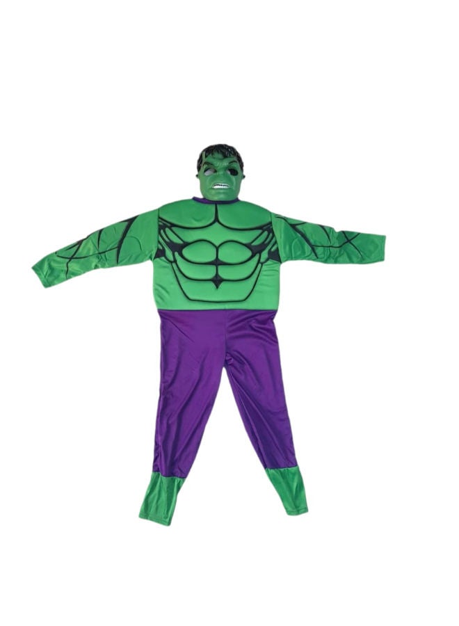 Hulk Kids Costume – Size L for Ages 6 to 8 Years - Image 1
