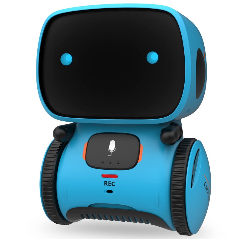 GILOBABY GILOBABY Interactive Smart Robot Toys, Intelligent Robot for Kids, Children Girls & Boys Robotic 3 Years Old Up, Voice Control & Touch Sense, Dance & Sing & Walk, Recorder & Speak Like You  - Image 1
