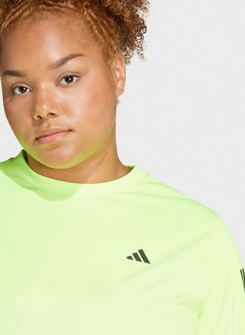 Adidas Own The Run T-Shirt (Plus Size)