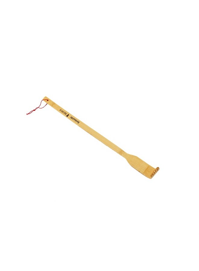 BambooMN 5 Piece Set - 4X Traditional Back Scratcher and Body Relaxation Massager Set Plus Free Travel Size Backscratcher for Itching Relief, 100% Natural Bamboo - Image 3