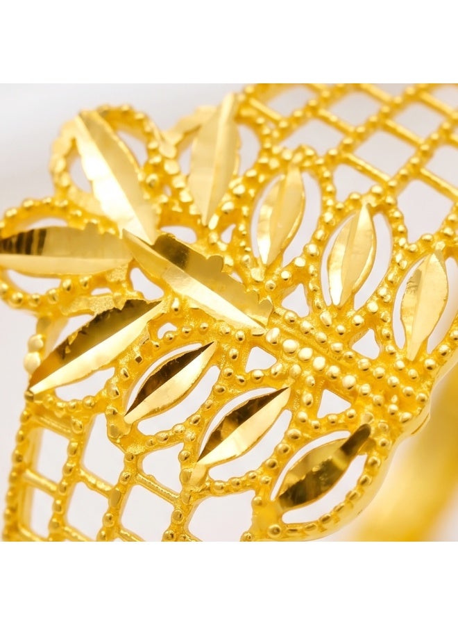BAFLEH JEWELLERY Stunning 21K Gold Rings Crafted with Elegance by Bafleh Jewellery - Image 5