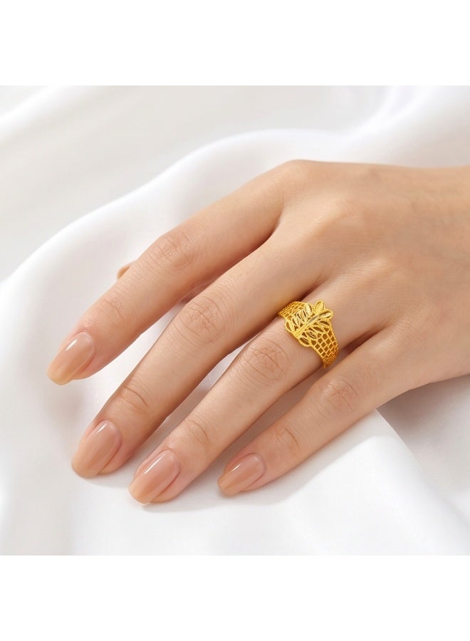 BAFLEH JEWELLERY Stunning 21K Gold Rings Crafted with Elegance by Bafleh Jewellery - Image 4