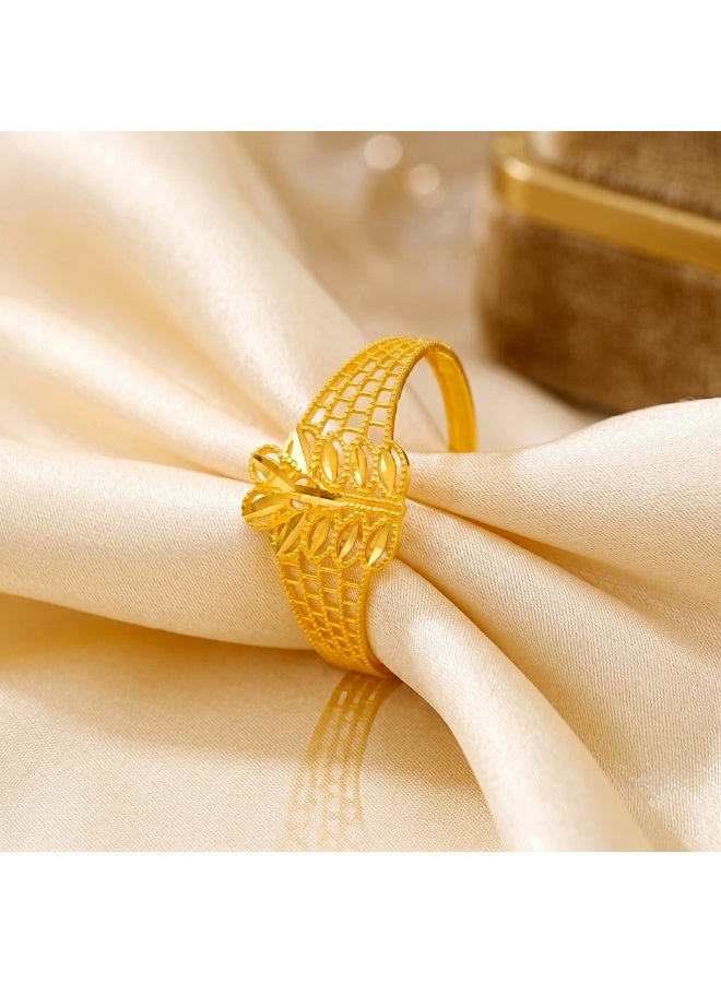 BAFLEH JEWELLERY Stunning 21K Gold Rings Crafted with Elegance by Bafleh Jewellery - Image 1
