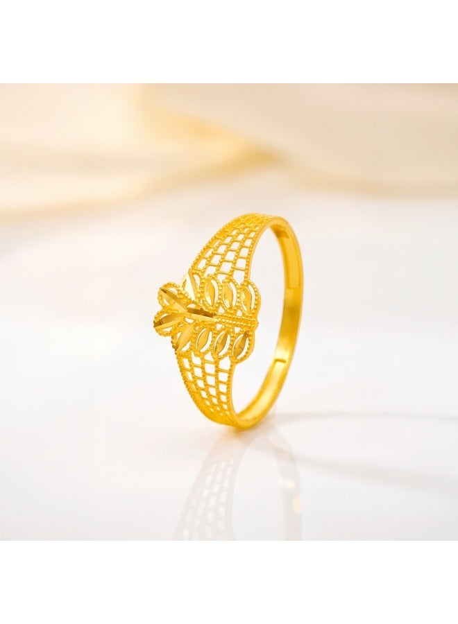 BAFLEH JEWELLERY Stunning 21K Gold Rings Crafted with Elegance by Bafleh Jewellery - Image 2