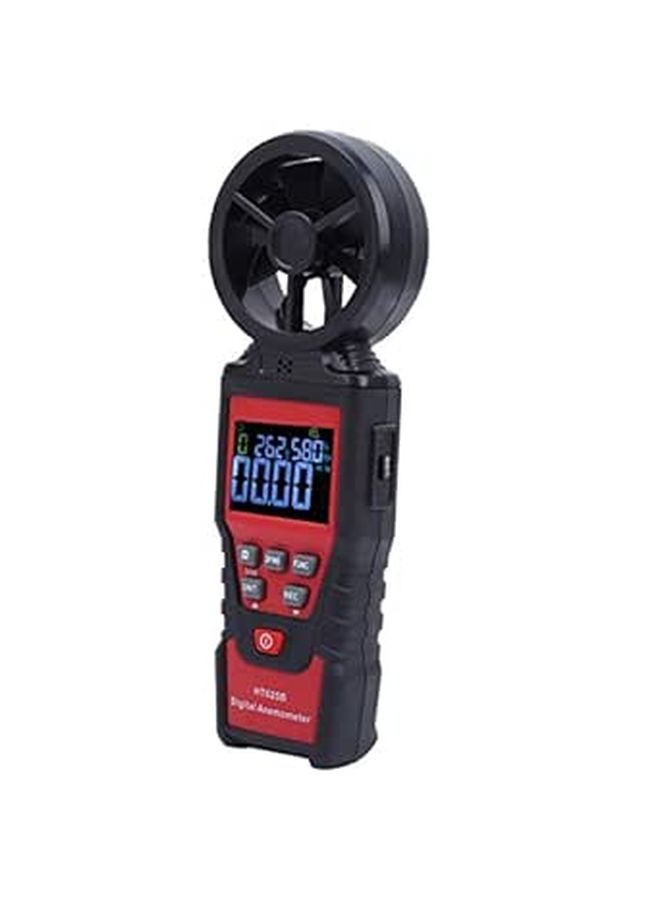 Wind Speed Tester Portable Airflow Meter With Low Friction Bearing Technology For Fan Manufacturing No Battery Included - Image 1