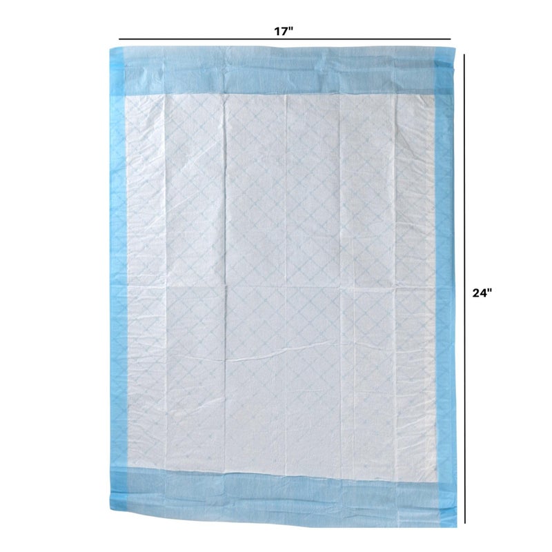 Vakly Disposable Changing / Under Pads [Pack of 25] Disposable Soft Absorbent Waterproof 17''x24'' Incontinence Underpad Protector Liners for Beds, Chairs, Diaper Changing â€“ for Adults and Baby Protection - Image 5
