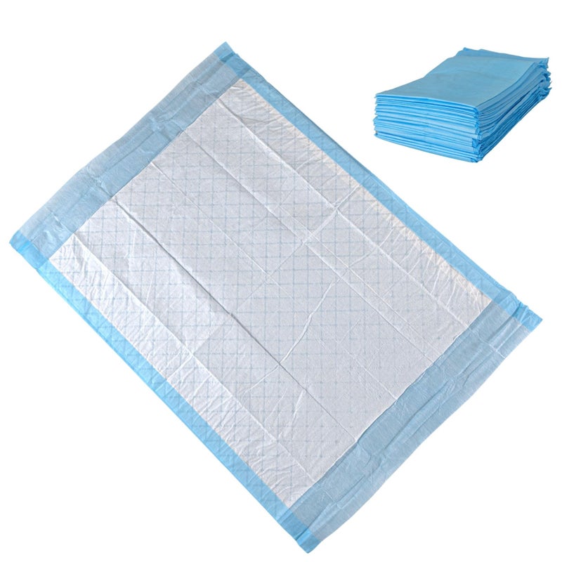 Vakly Disposable Changing / Under Pads [Pack of 25] Disposable Soft Absorbent Waterproof 17''x24'' Incontinence Underpad Protector Liners for Beds, Chairs, Diaper Changing â€“ for Adults and Baby Protection - Image 1