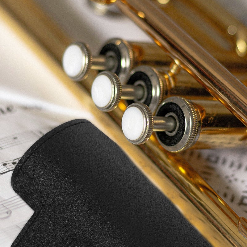 Trumpet Valve Protector Trumpet Valve Cover PU Leather Valve Instrument Supply - Image 3