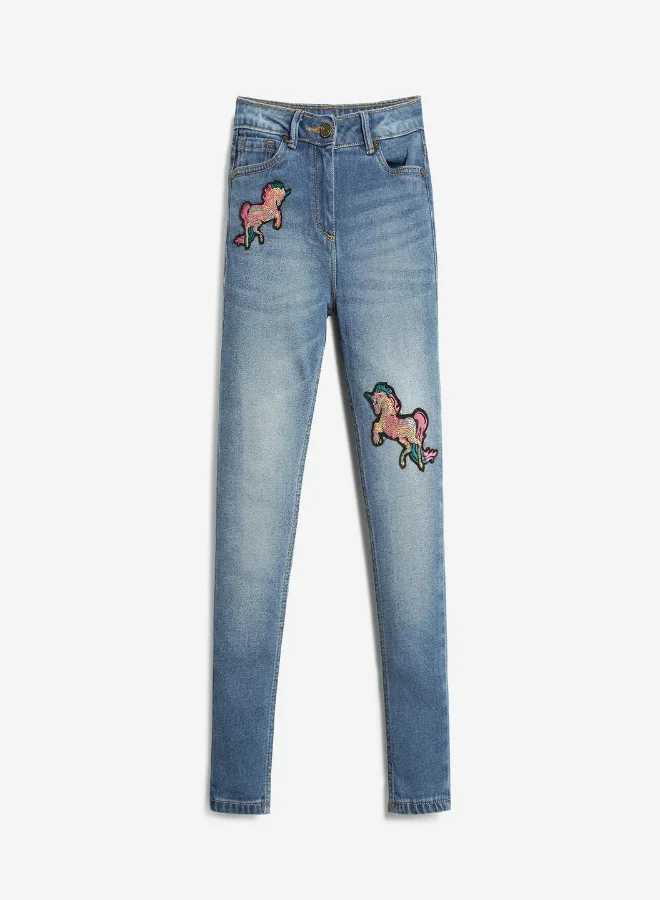ليل بيكس Girls Denim Jeans