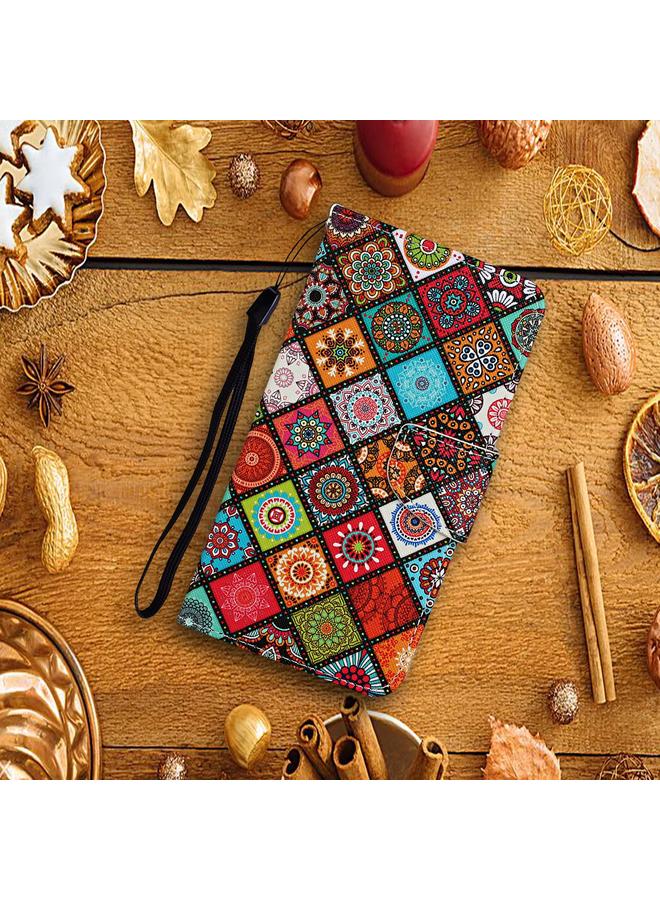 S-TOP Case For OPPO A78 4G Colored Drawing Pattern Leather Phone Case - Image 2