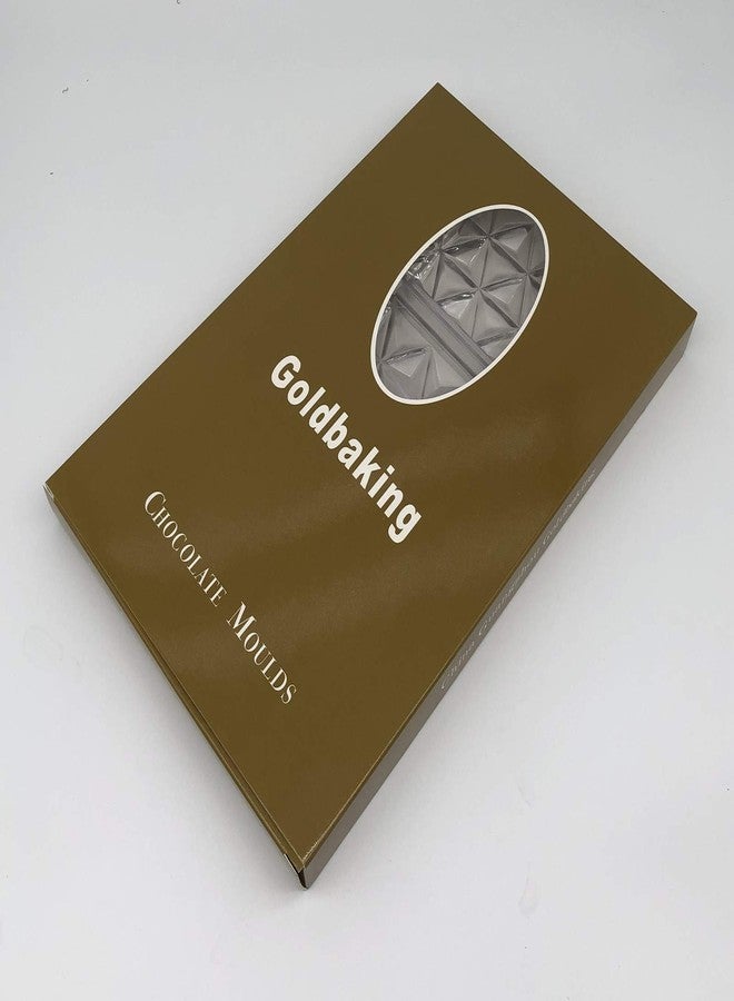 Goldbaking Polycarbonate Pyramidal Bar Chcoolate Mold Large Poly-carbonate Candy Mould - Image 3