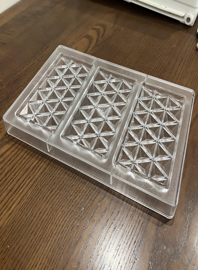 Goldbaking Polycarbonate Pyramidal Bar Chcoolate Mold Large Poly-carbonate Candy Mould - Image 4