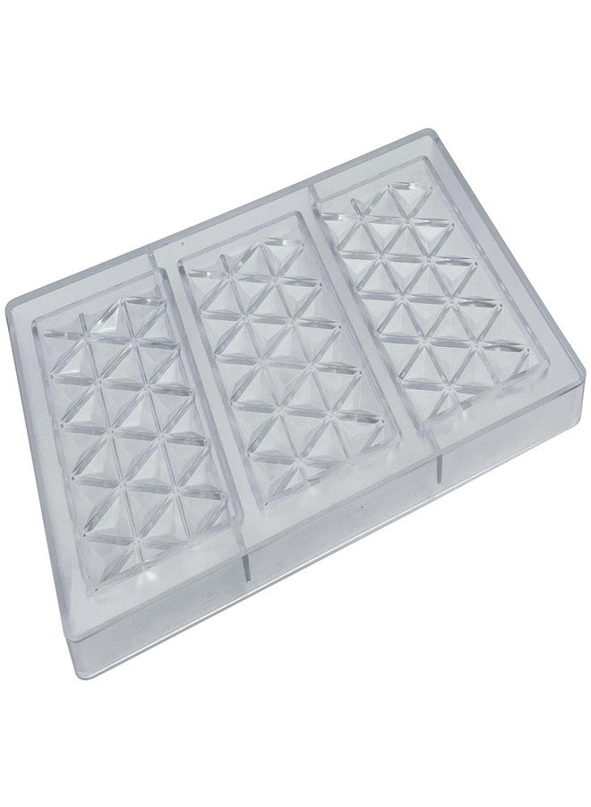Goldbaking Polycarbonate Pyramidal Bar Chcoolate Mold Large Poly-carbonate Candy Mould - Image 5