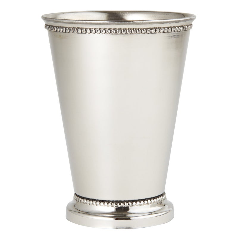 Elegance 90471 Beaded Mint Julep Cup 45 Silver