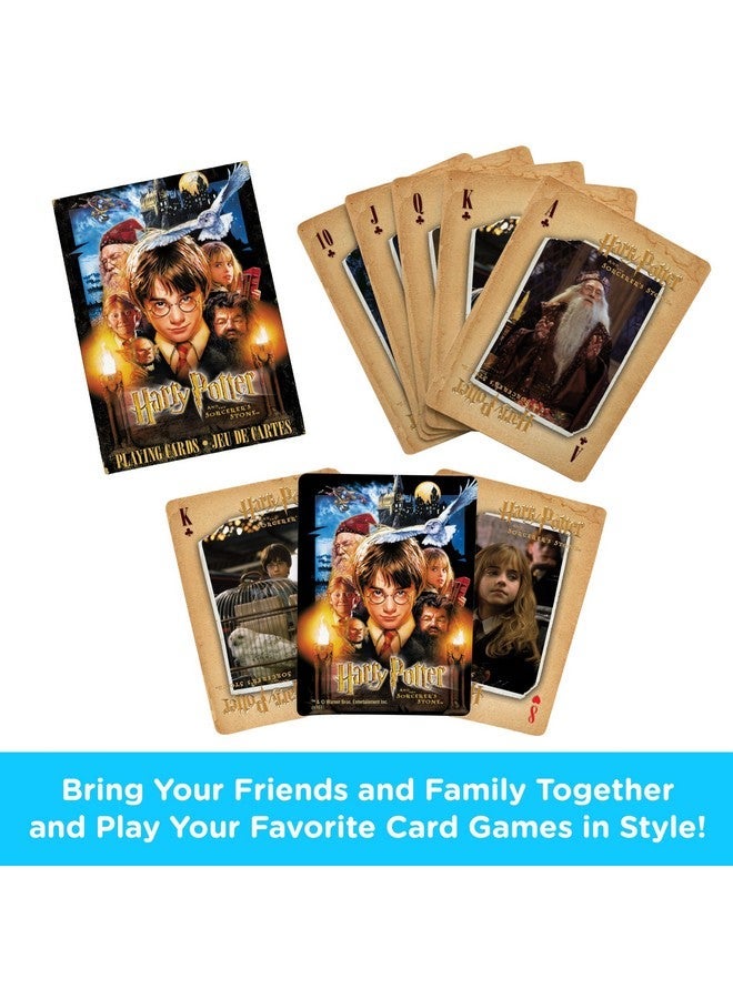 AQUARIUS Harry Potter Playing Cards - Sorcerer's Stone Deck of Cards for Your Favorite Card Games - Officially Licensed HP Merchandise & Collectibles - Image 2