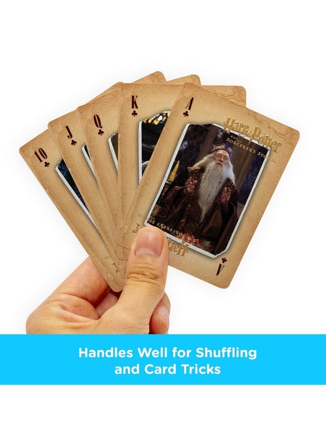 AQUARIUS Harry Potter Playing Cards - Sorcerer's Stone Deck of Cards for Your Favorite Card Games - Officially Licensed HP Merchandise & Collectibles - Image 4