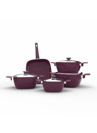 Top Chef Granite Set Of 9 Squares (Pot 28/24/20/18/Frying Pan 26) Burgandy - pzsku/Z3F8B578ED87C8744F791Z/45/_/1728570782/6f7f1cc1-4acc-45c5-9788-3742b404e5fe