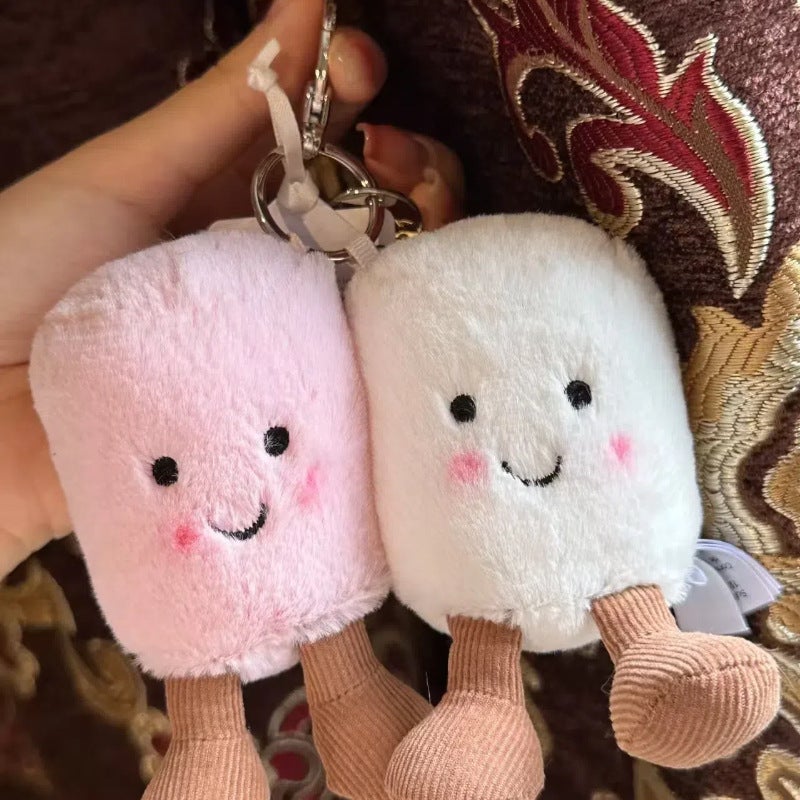 زوج من دبابيس سلسلة مفاتيح الحلوى القطنية اللطيفة - Image 5