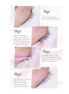 GOLLEE Makeup Remover For Grafting Eyelashes - Peach Flavor 15G  - Image 3