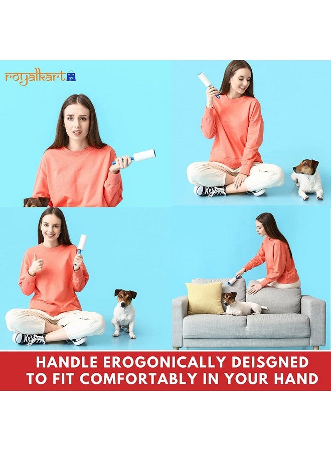 Royalkart Lint Roller Refill Rolls, 60 Sheets in Each Roll. Total 240 Sheets. (4 Rolls) - Image 3