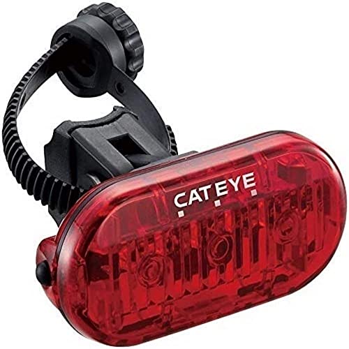 CATEYE Omni 3 Bike Safety Light – IPX4 Waterproof 3 LED Safety Light with 360° Visibility, Multiple Flashing Modes, AAA Battery, 200+ Hour Runtime, Fits Road, Urban, MTB & Kids Bikes (Omni 3 Rear) - Image 1