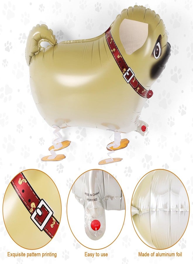 KINYFY 6 Pcs Walking Dog Balloons for Kids,Dog Birthday Balloons,Walking Animal Foil Mylar Balloon,Dog Birthday Decorations for Dog Theme Party Supplies (Dog) - Image 5