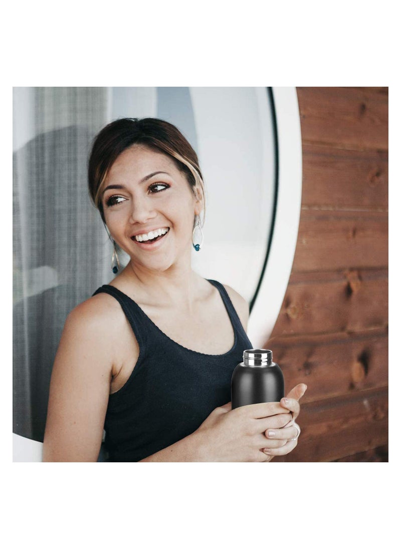 SYOSI - 280ML Mini Thermal Mug Leak Proof Vacuum Flasks Travel Thermos Stainless Steel Drink Water Bottle Small Thermos Cups for Indoor and Outdoor - Image 1