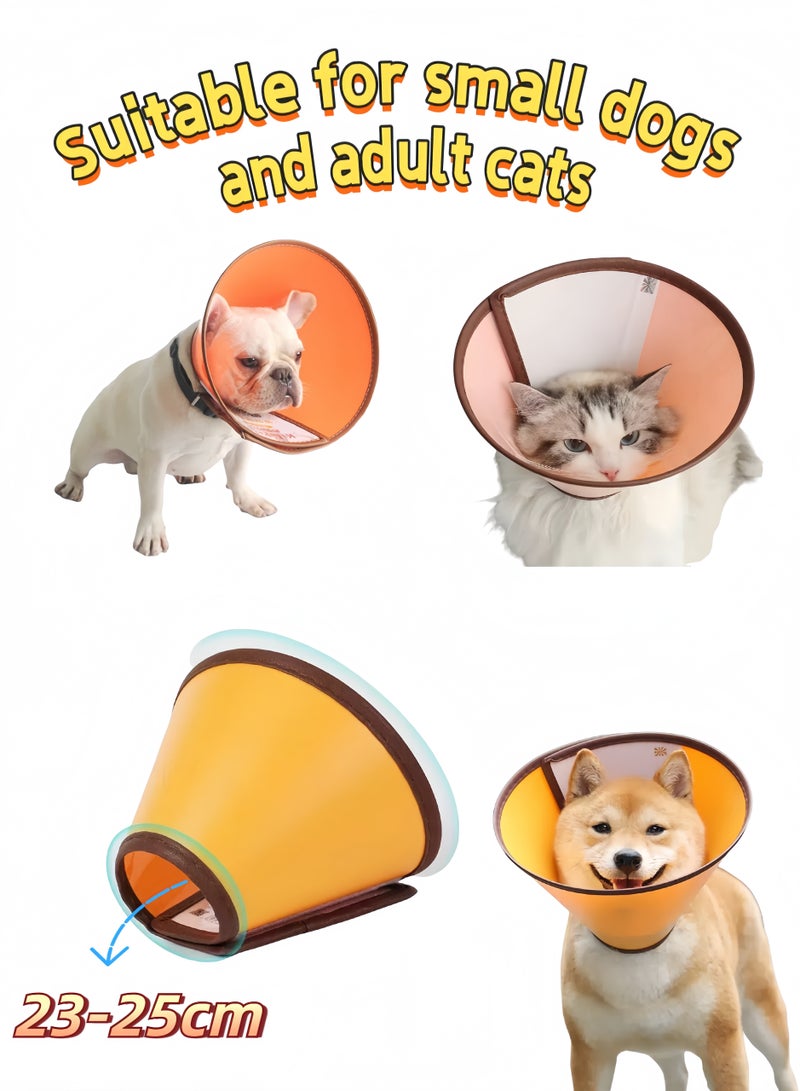 تشو داي طوق ومخاريط تعافي الحيوانات الأليفة للكلاب والقطط بعد الجراحة، طوق مخروطي قابل للتعديل لرقبة الكلب، طوق إليزابيث الإلكتروني الجراحي، يمنع العض ويوقف لعق الجروح - Image 3