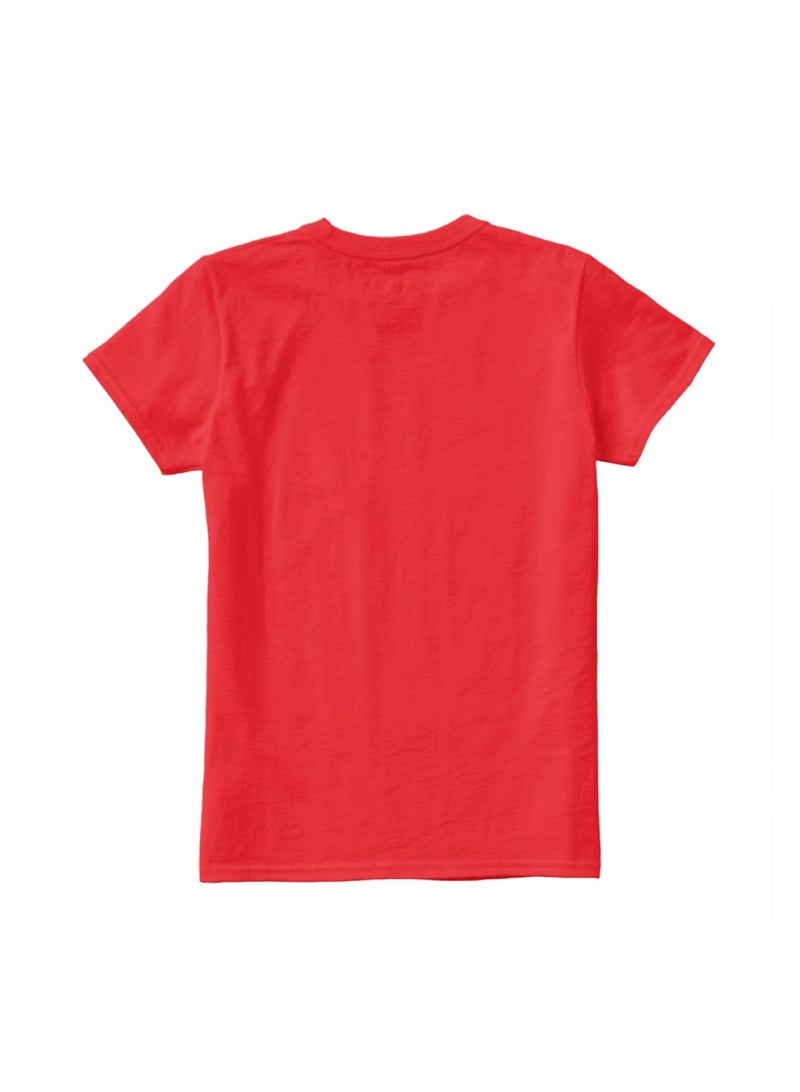 PRINTSHOP4ME Christmas Santa Tshirt For Women-Adults Celebrations Tshirt–Round Neck And Short Sleeve Cotton Tshirt,Everyday Wear - Image 4