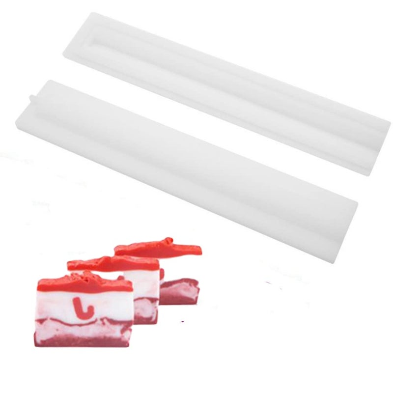 Tube Column Silicone Soap Candle Mold Christmas Hook Embed Soap Making Supplies Silicone Mold for Soap