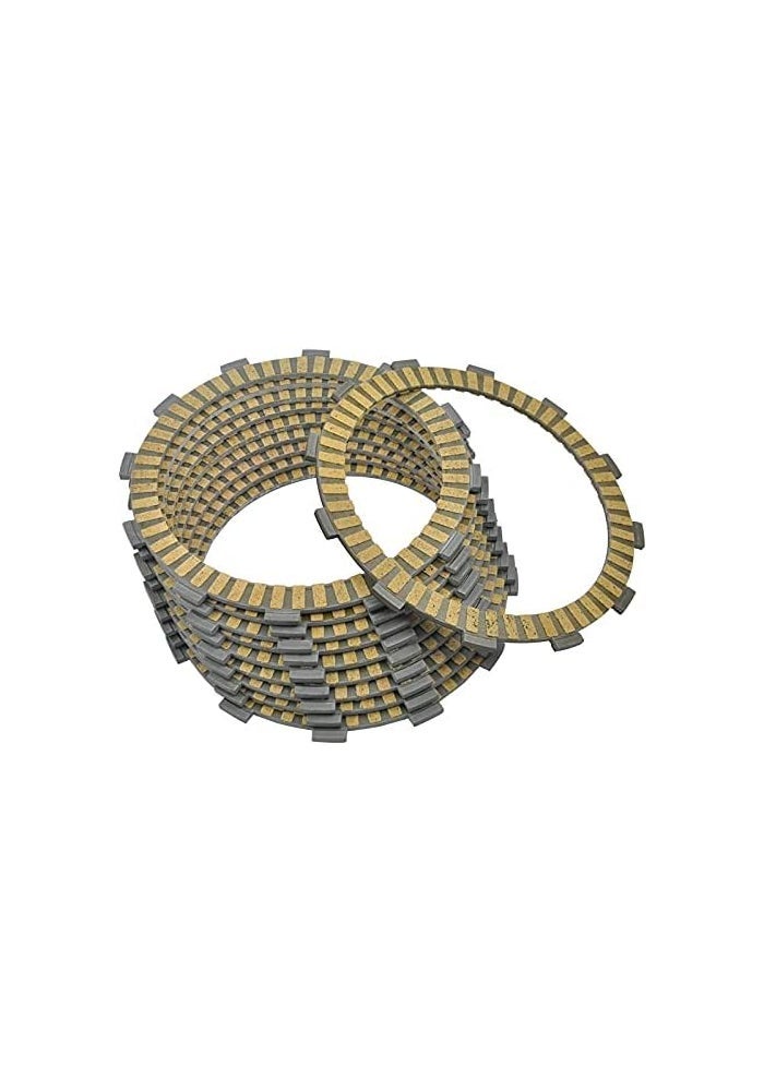 QASULER 10PC Motorcycle Friction Clutch Plates - Image 3