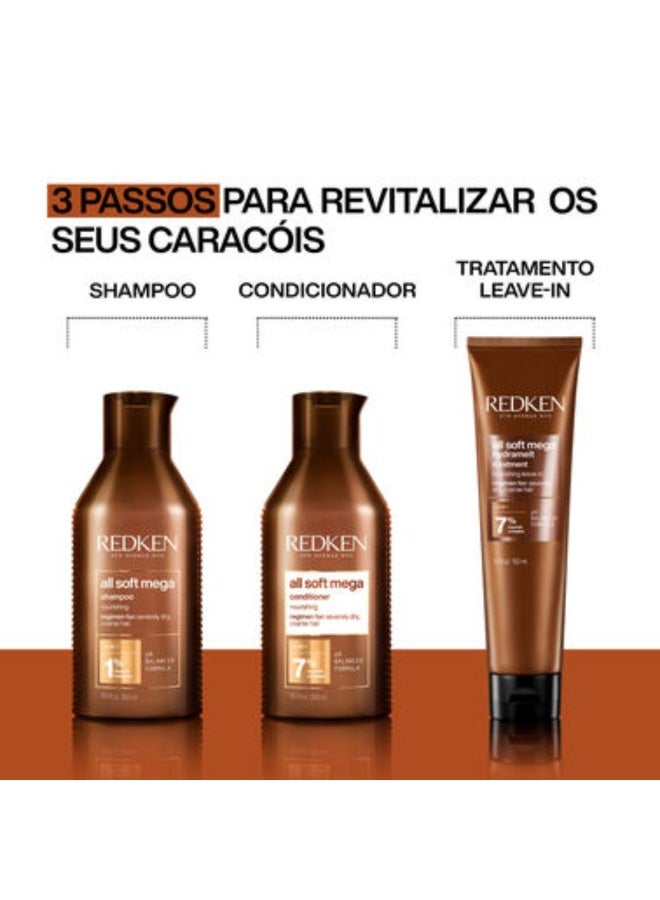 Redken All Soft Mega Curls Shampoo 300ml - Image 2