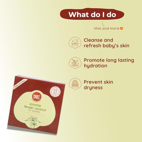 ROOT and SOIL - Tender Coconut Absolute Baby Bath Bar | Gentle for Newborns & Infants | 100% Natural & Herbal | Ethically Sourced | Sulphate-Free | Cruelty-Free | Preservative-Free | - 100 Grams. - Image 4