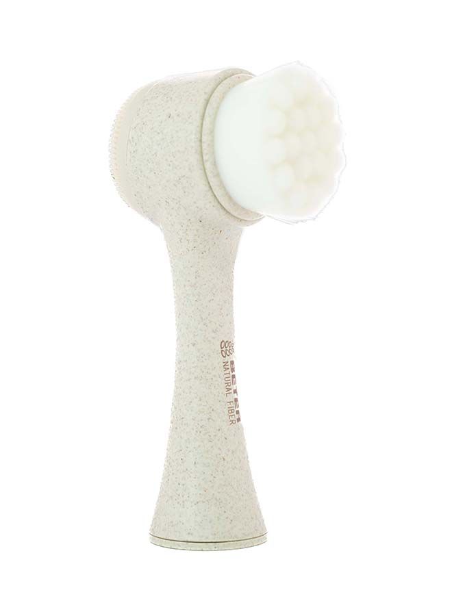 Natural Fiber 2 In 1 Facial Brush