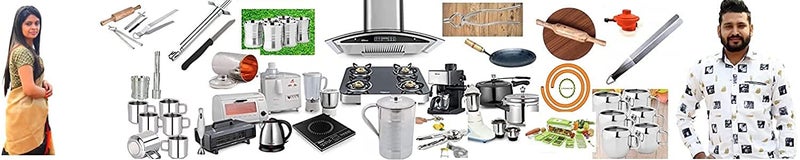 RJ kitchenware Store Stainless Steel Basting Serving Spoon,32 Cms Stainless Steel Deep Spoon | Soup | Curry Sambar Dal Dahi Lassi Milk Cooking and Serving Spoon for Kitchen Set of, Deep Spoon - Image 5