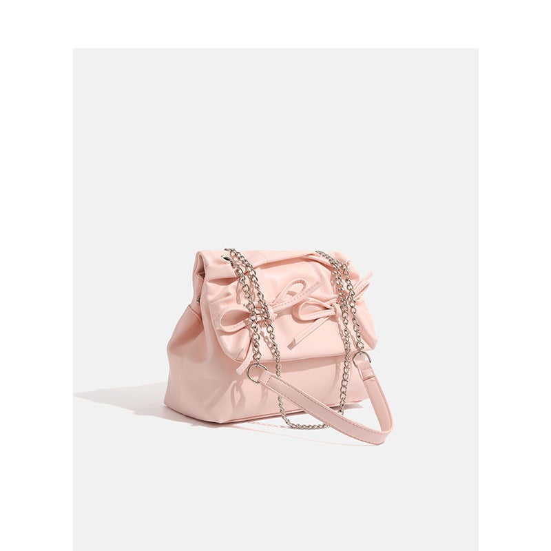 Girl'S Heart New Ballet Bow Tote Bag Large Capacity Shoulder Crossbody Bag - Image 3