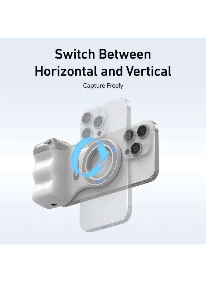 تيليسن قبضة مغناطيسية فن شوت للهاتف - أبيض - Image 3