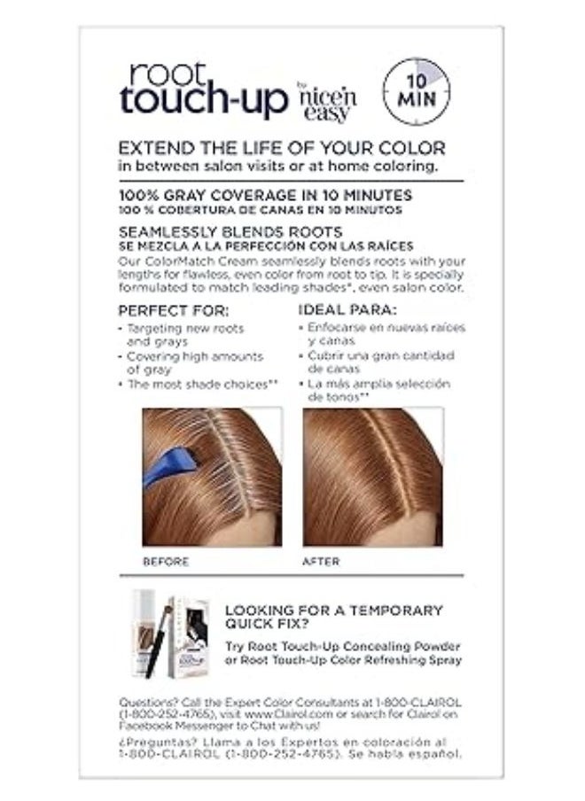 CLAIROL - Clairol Root Touch Up by Nice'n Easy Permanent Hair Dye, 6R Light Auburn/Reddish Brown Hair Color - Image 1