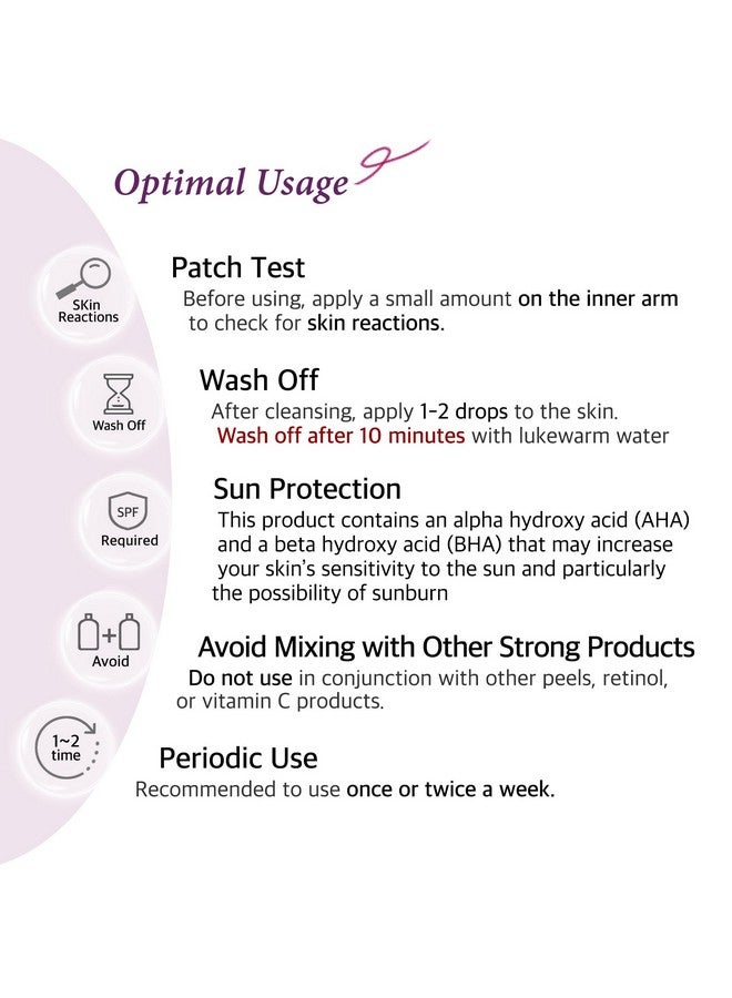 Cos De BAHA Highpotency Aha 30% + Salicylic Acid 2% Facial Treatment Deep Exfoliation For Skin Clarity 1 Fl Oz (30Ml) - Image 5