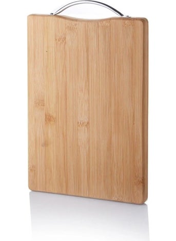 Luxury Bamboo Cutting Board with Metal Handle 30CM X20CMX1.8CM - pzsku/Z3F8C5813D38DE492C282Z/45/_/1737362271/c6e1e069-6c38-456b-92f9-17946e764eb8