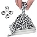 DYRDM 300 Original Ferrite Putty Silver Sensory Stones Adult Fidget Stress Relief Desk Office Item Ferrite Stones Stocking Stuffers Gifts - Image 2