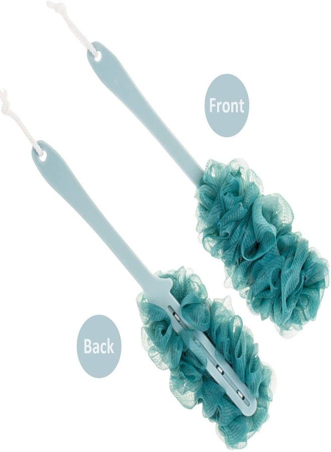 Mattina Loofah with long handle back loofah for Body Massages,Plastic Nylon Soft Loofah,Scrubber for Men and Women - Image 4