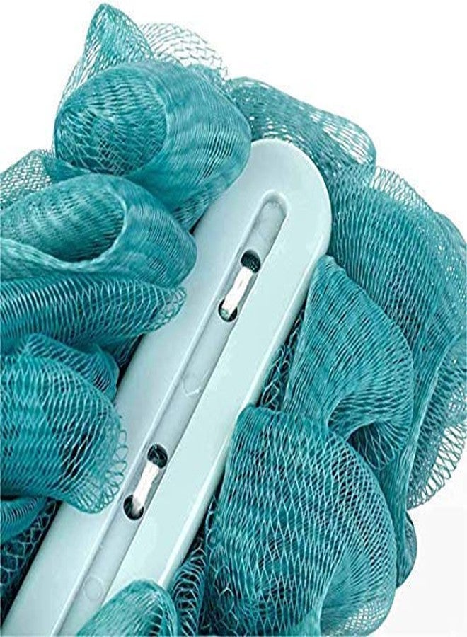 Mattina Loofah with long handle back loofah for Body Massages,Plastic Nylon Soft Loofah,Scrubber for Men and Women - Image 2