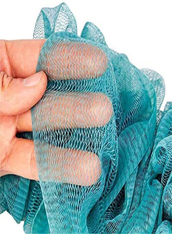 Mattina Loofah with long handle back loofah for Body Massages,Plastic Nylon Soft Loofah,Scrubber for Men and Women - Image 1