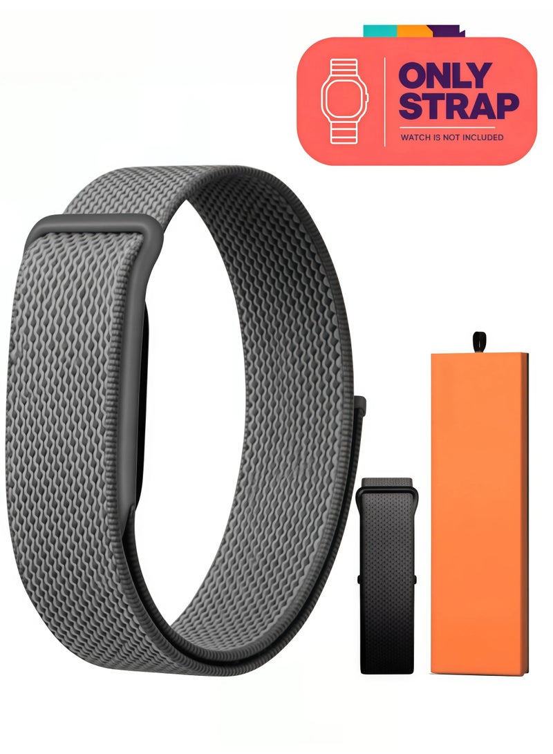 Hook and Strap Replacement for Google Fitbits Air Adjustable Woven Wristband for Fitbits Air Screenless Fitness Tracker - Image 1